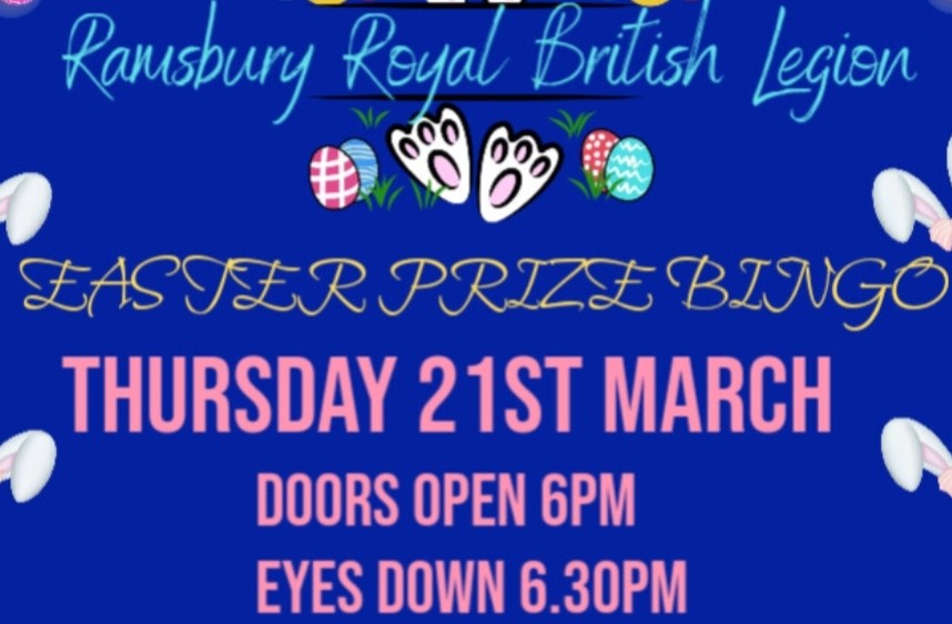 RBL Easter Bingo